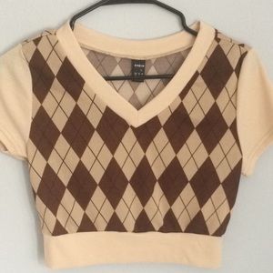 Vintage crop top